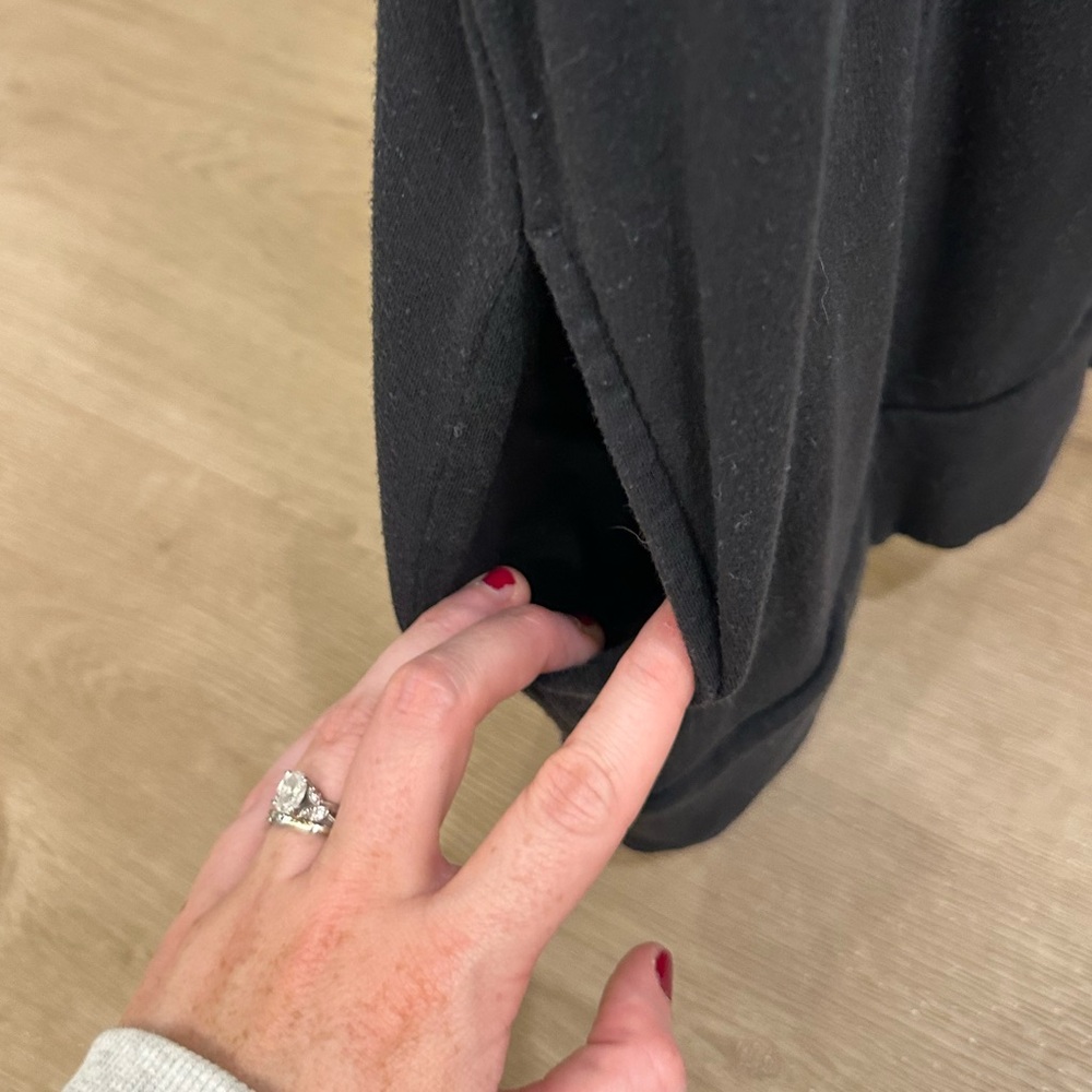 Aerie Black Fleece-Lined Hoodie - Picture 3 of 4